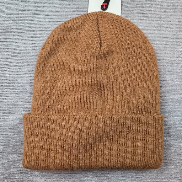 Red Wing Shoe Company Beanie Adult One Size Copper Brown Normcore NEW - Picture 4 of 5